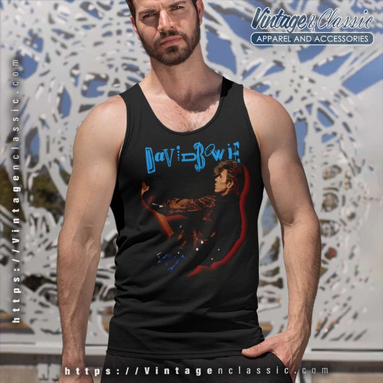 David Bowie Spider Glass Tour Tank Top Racerback David Bowie Spider Glass Tour Tank Top Racerback