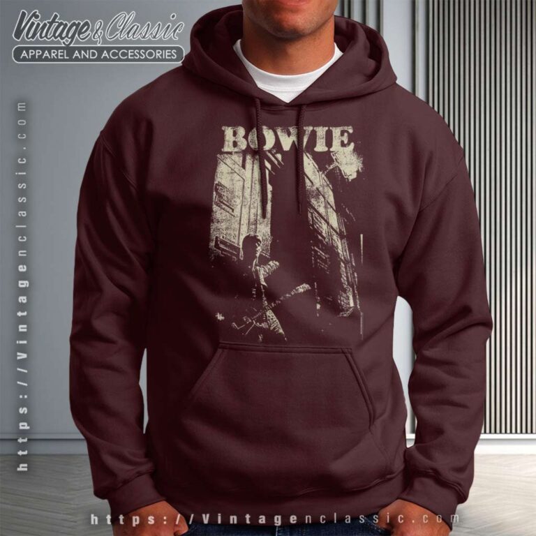 David Bowie Stacks Hoodie David Bowie Stacks Hoodie