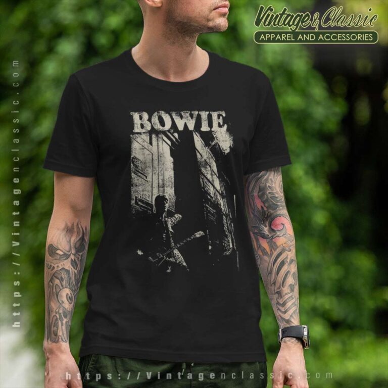 David Bowie Stacks T Shirt David Bowie Stacks T Shirt