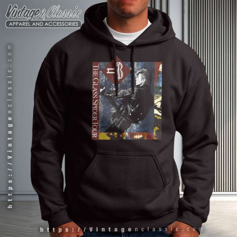 David Bowie The Glass Spider Tour Hoodie David Bowie The Glass Spider Tour Hoodie