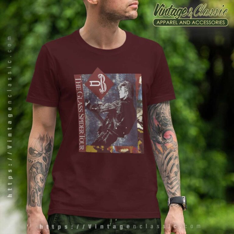 David Bowie The Glass Spider Tour T Shirt David Bowie The Glass Spider Tour T Shirt