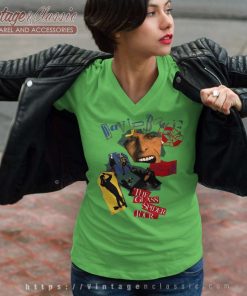 David Bowie The Glass Spider V Neck TShirt