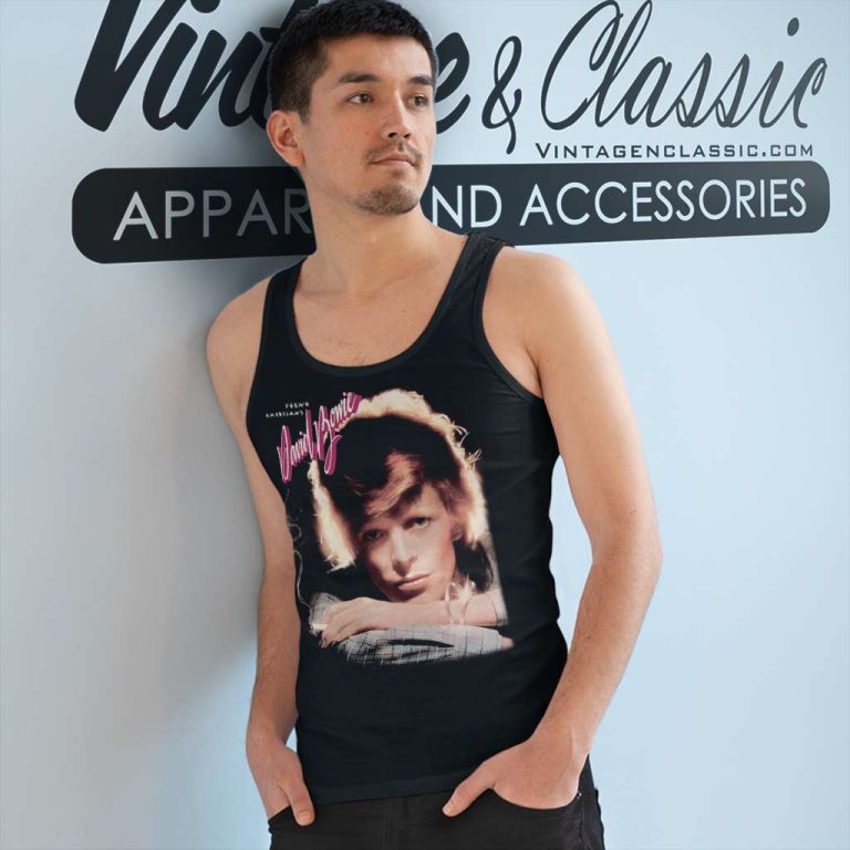 David Bowie Young American Tank Top Racerback David Bowie Young American Tank Top Racerback