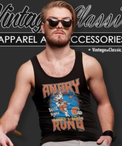 David Njoku Cleveland Browns Angry Runs Player Tank Top Racerback