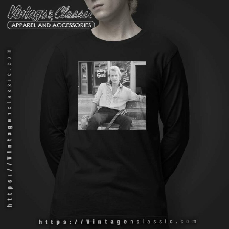 David Soul Star Of The Hit Cop Show Starsky And Hutch Long Sleeve Tee David Soul Star Of The Hit Cop Show Starsky And Hutch Long Sleeve Tee