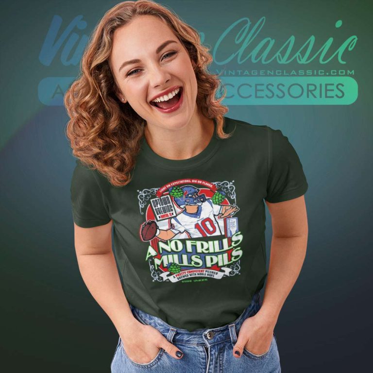 Davis Mills Houston Texans A No Frills Mills Pils Women TShirt Davis Mills Houston Texans A No Frills Mills Pils Women TShirt