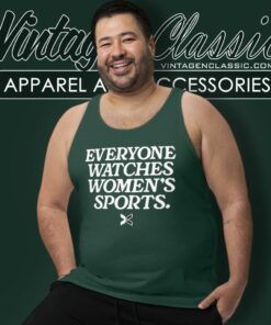 Dawn Staley Wearing Everyone Watches Womens Sports Tank Top Racerback