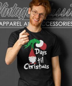 Day Til Christmas Gnome Shirt Grinch Christmas T Shirt