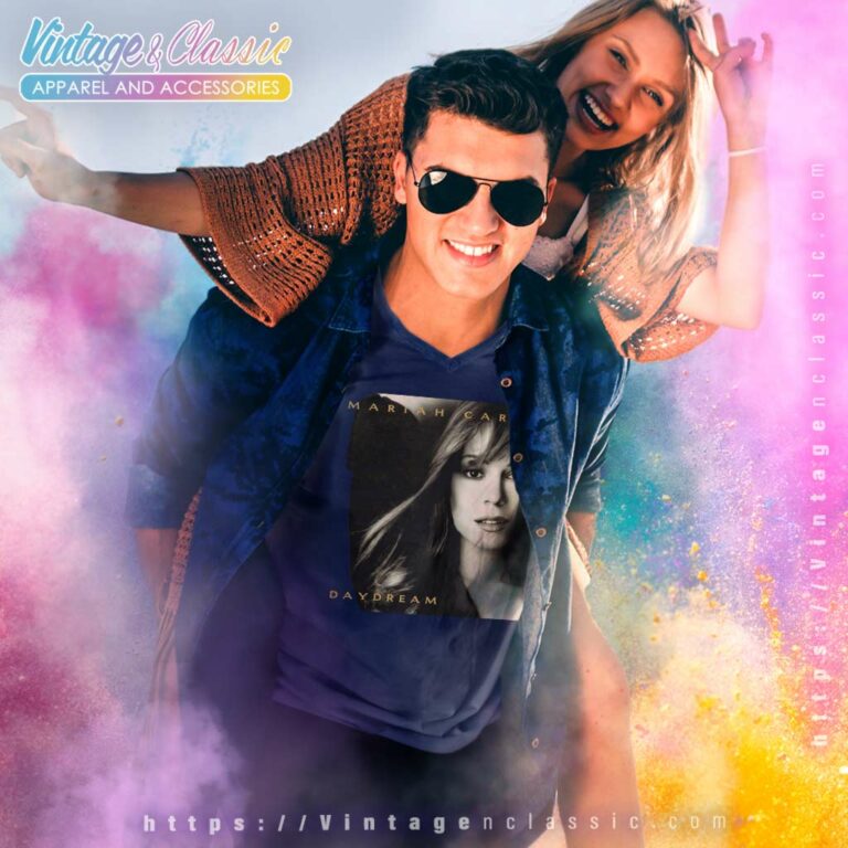 Daydream Album Cover Mariah Carey V Neck TShirt Daydream Album Cover Mariah Carey V Neck TShirt