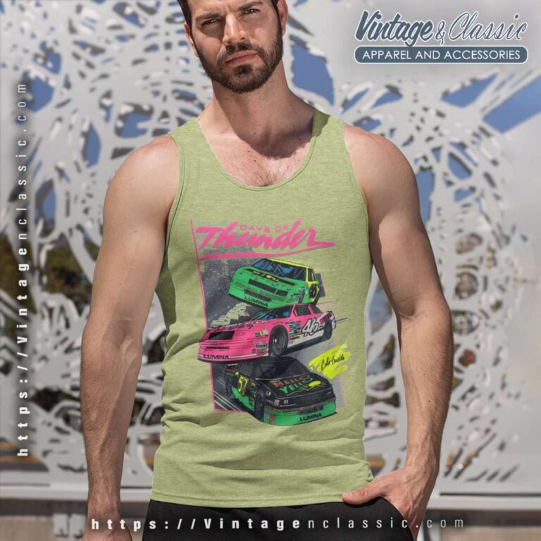 Days Of Thunder Chevrolet Nascar Tank Top Racerback Days Of Thunder Chevrolet Nascar Tank Top Racerback