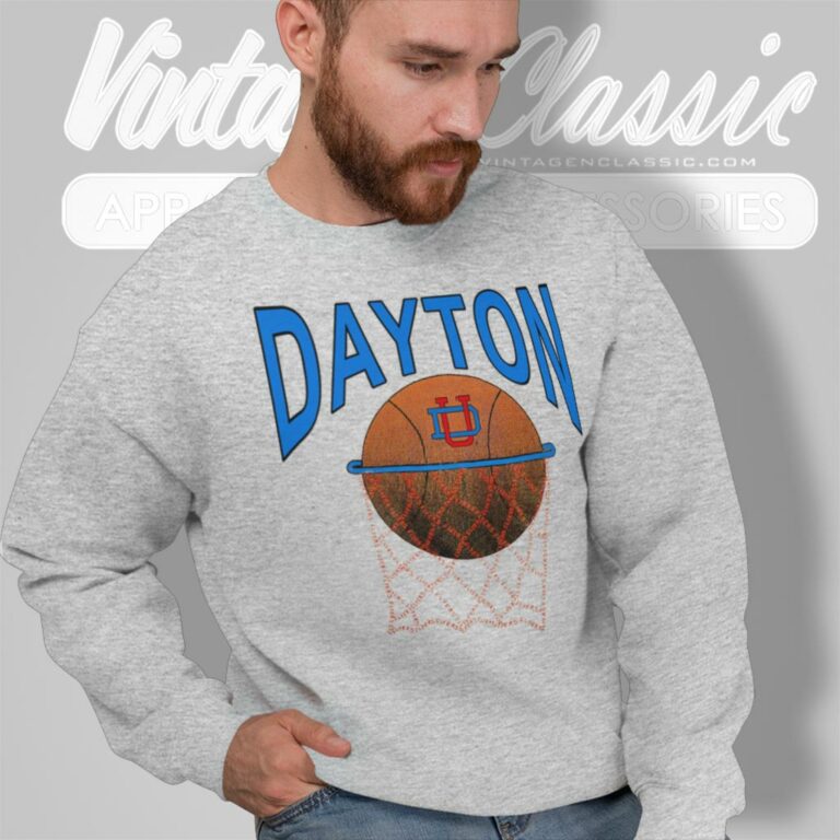 Dayton University Basketball Sweatshirt Dayton University Basketball Sweatshirt