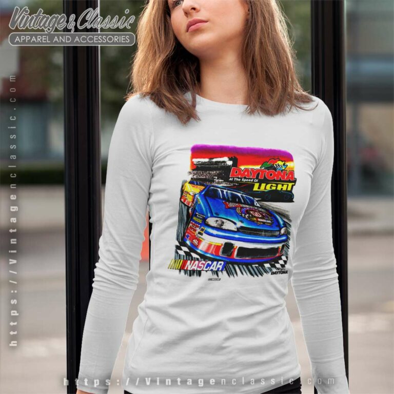 Daytona At The Speed Of Light Long Sleeve Tee Daytona At The Speed Of Light Long Sleeve Tee