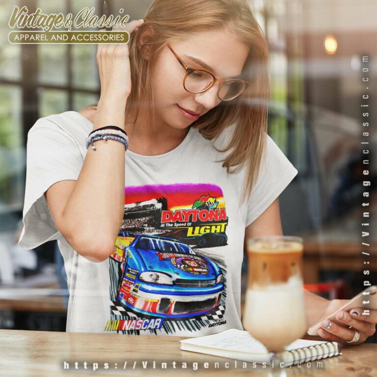 Daytona At The Speed Of Light Women TShirt Daytona At The Speed Of Light Women TShirt