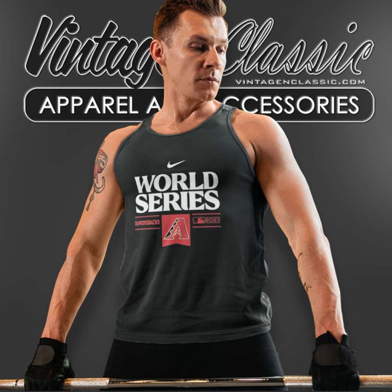 Dbacks Shirt Arizona Diamondbacks Nike 2023 World Series Tank Top Racerback Dbacks Shirt Arizona Diamondbacks Nike 2023 World Series Tank Top Racerback