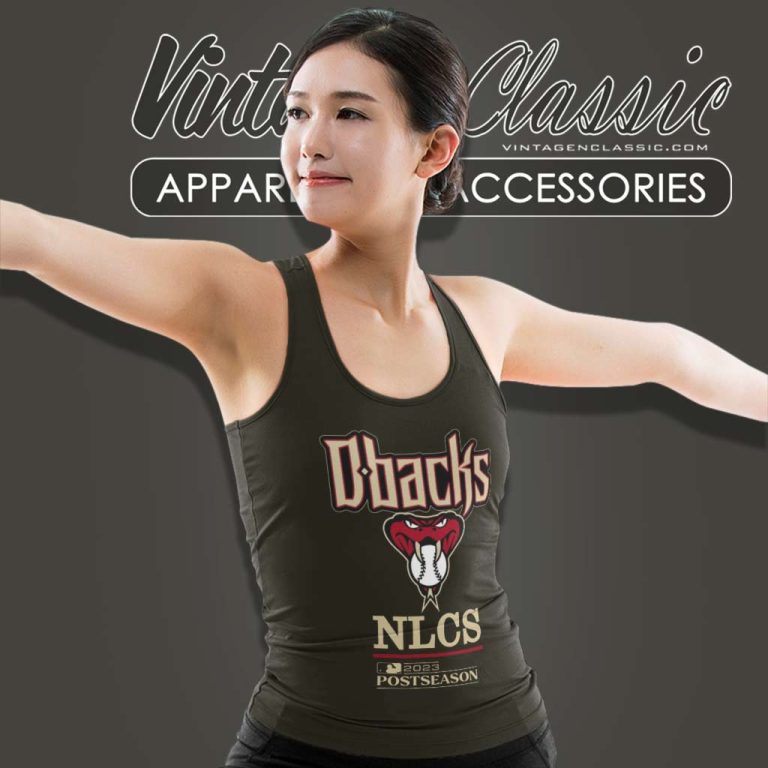Dbacks Snake Head Logo Shirt Diamondbacks Nlcs Mlb Post Season Tank Top Racerback Dbacks Snake Head Logo Shirt Diamondbacks Nlcs Mlb Post Season Tank Top Racerback