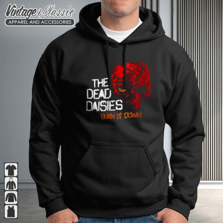 Dead Daisies Red Burn Tour 2023 Masgust Hoodie Dead Daisies Red Burn Tour 2023 Masgust Hoodie