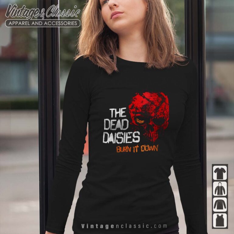 Dead Daisies Red Burn Tour 2023 Masgust Shirt Longsleeves Dead Daisies Red Burn Tour 2023 Masgust Shirt Longsleeves