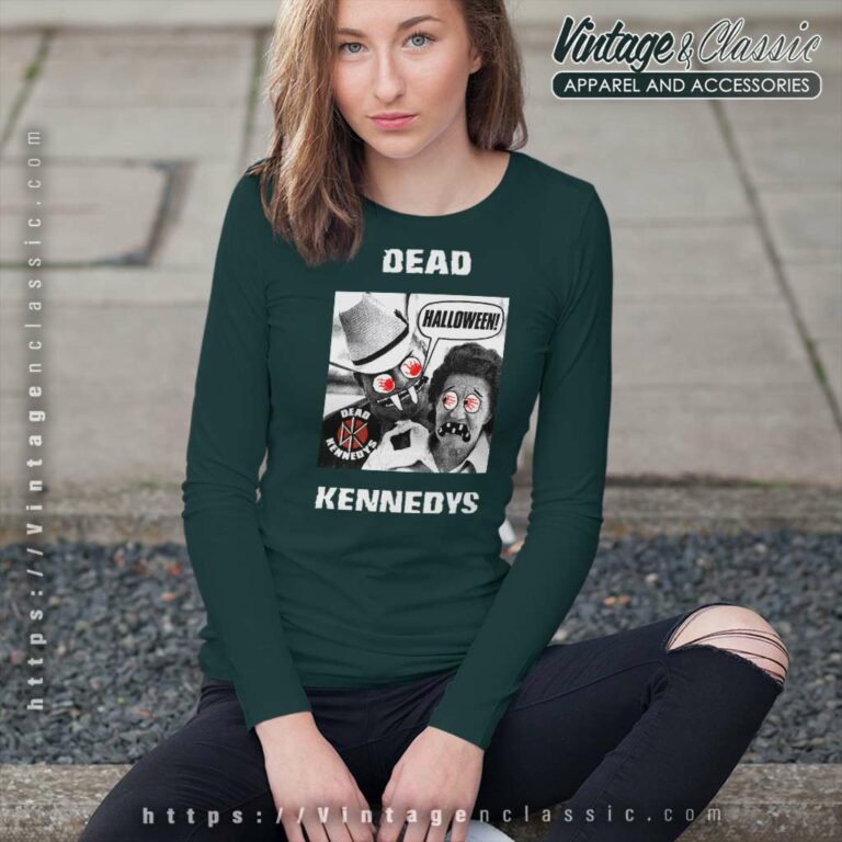 Dead Kennedys Halloween Album Cover Long Sleeve Tee Dead Kennedys Halloween Album Cover Long Sleeve Tee