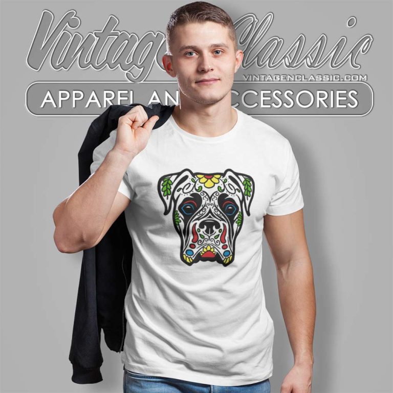 Dead Sugar Skull Dog T Shirt 1 Dead Sugar Skull Dog T Shirt 1