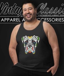 Dead Sugar Skull Dog Tank Top Racerback
