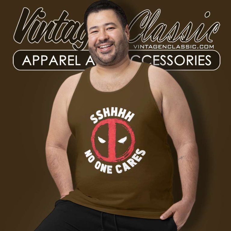 Deadpool Evil Eye No One Cares Shirt Tank Top Racerback Deadpool Evil Eye No One Cares Shirt Tank Top Racerback