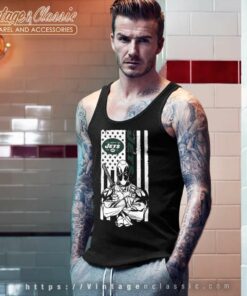 Deadpool Fan New York Jets Tank Top Racerback