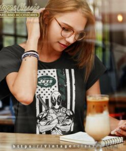 Deadpool Fan New York Jets Women TShirt