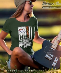 Deadpool Flag Denver Broncos Women TShirt