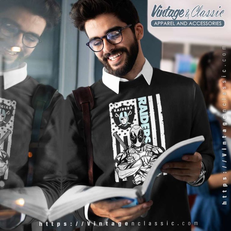 Deadpool Flag Fan Las Vegas Raiders Sweatshirt Deadpool Flag Fan Las Vegas Raiders Sweatshirt