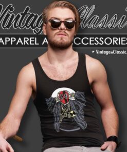 Deadpool Gangsta Custom Tank Top Racerback