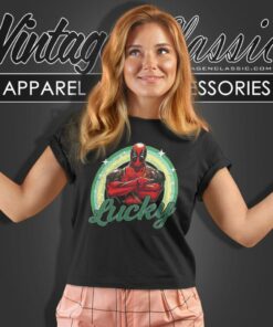 Deadpool Lucky St Paddys Day Women T Shirt