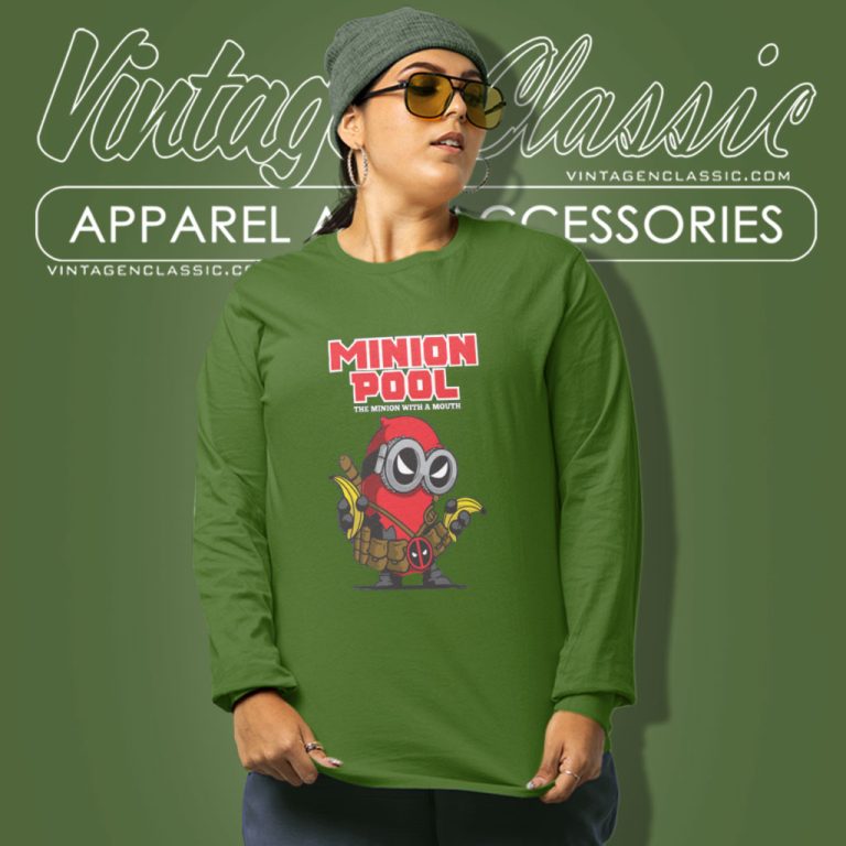 Deadpool Minionpool Long Sleeve Tee Deadpool Minionpool Long Sleeve Tee