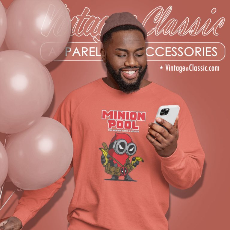 Deadpool Minionpool Sweatshirt Deadpool Minionpool Sweatshirt