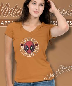Deadpool Shirt Did I Offend You V Neck TShirt