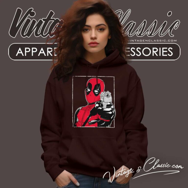 Deadpool Smile Wait For Flash Hoodie Deadpool Smile Wait For Flash Hoodie