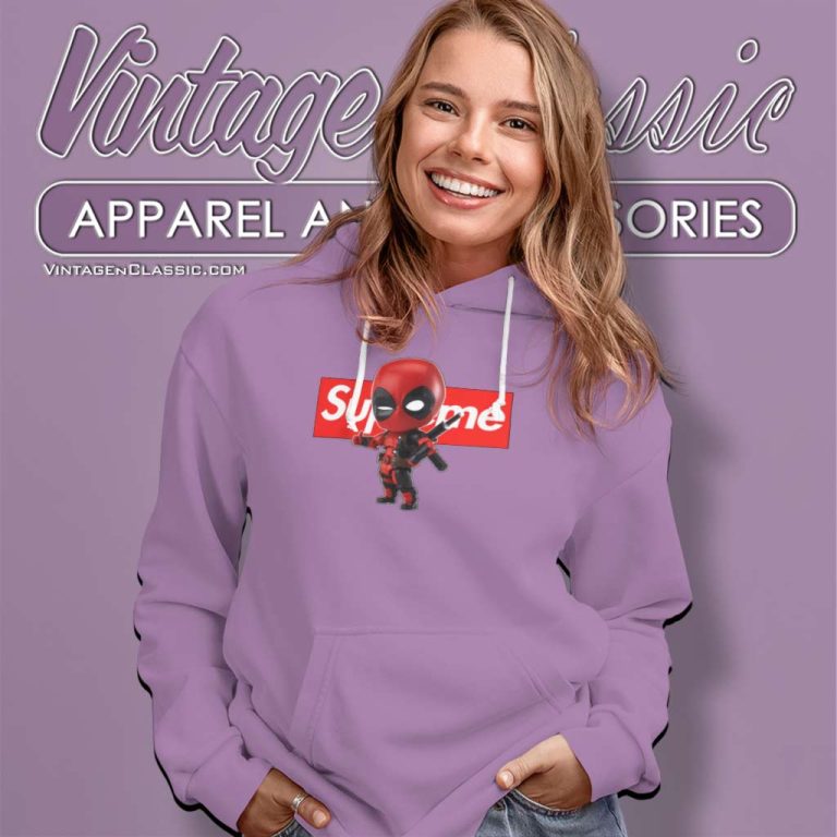 Deadpool Supreme Logo Shirt Hoodie Deadpool Supreme Logo Shirt Hoodie