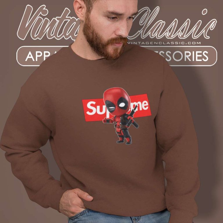 Deadpool Supreme Logo Shirt Sweatshirt Deadpool Supreme Logo Shirt Sweatshirt