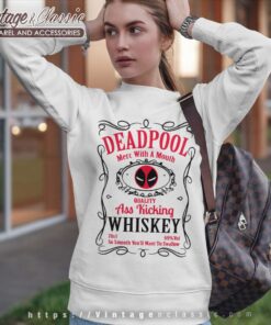 Deadpool Whiskey Inspired Sweatshirt