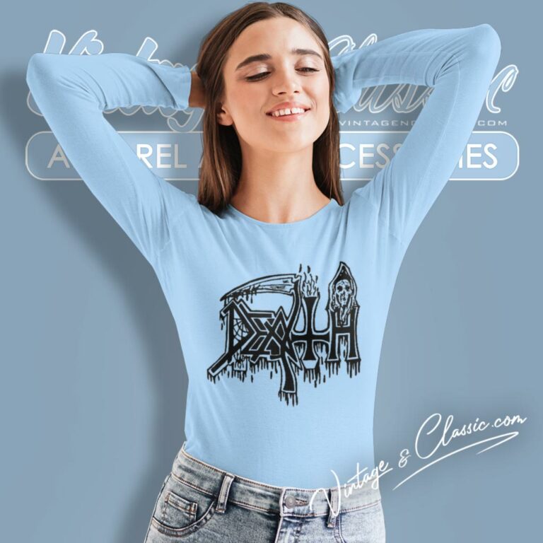 Death Classic Logo Long Sleeve Tee Death Classic Logo Long Sleeve Tee