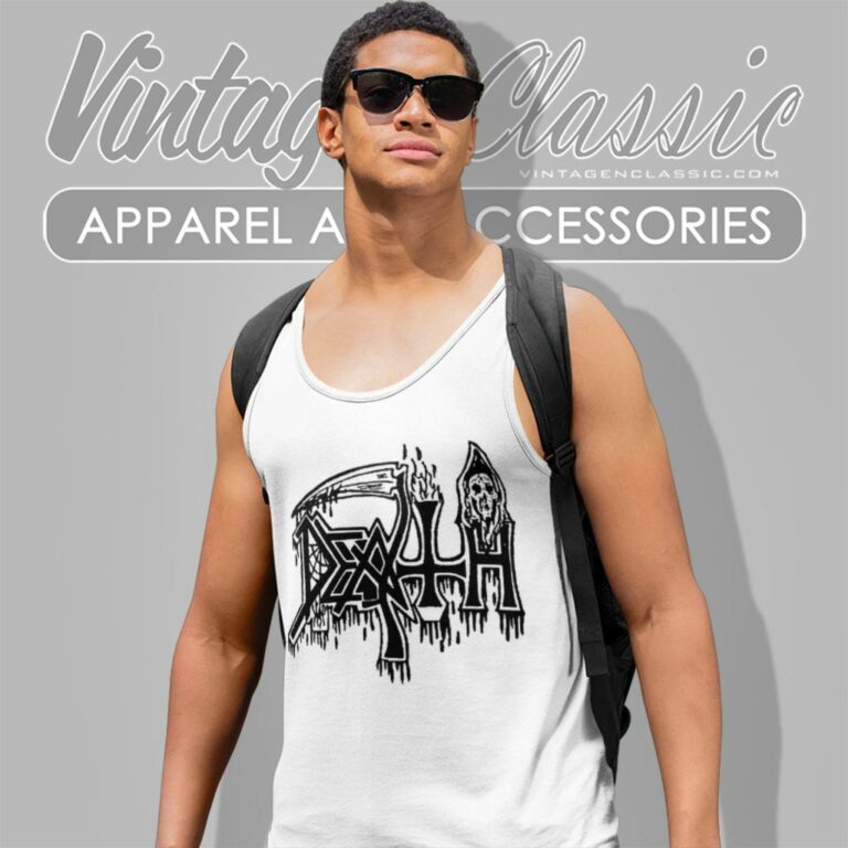 Death Classic Logo Tank Top Racerback Death Classic Logo Tank Top Racerback