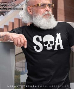 Death Drawing Sons Of Anarchy Mens T Shirt