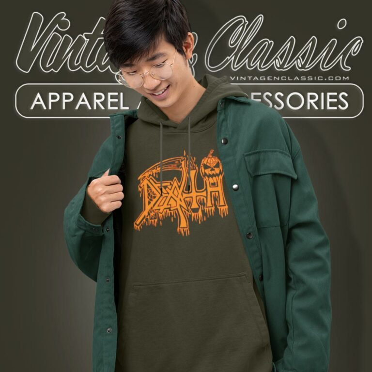 Death Halloween Logo Hoodie Death Halloween Logo Hoodie