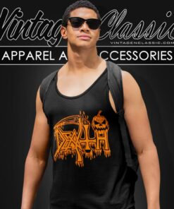 Death Halloween Logo Tank Top Racerback