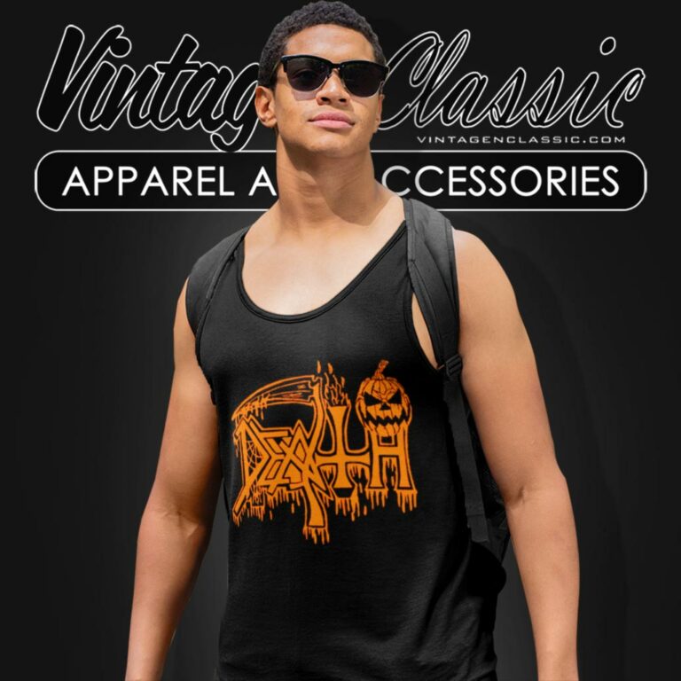 Death Halloween Logo Tank Top Racerback Death Halloween Logo Tank Top Racerback