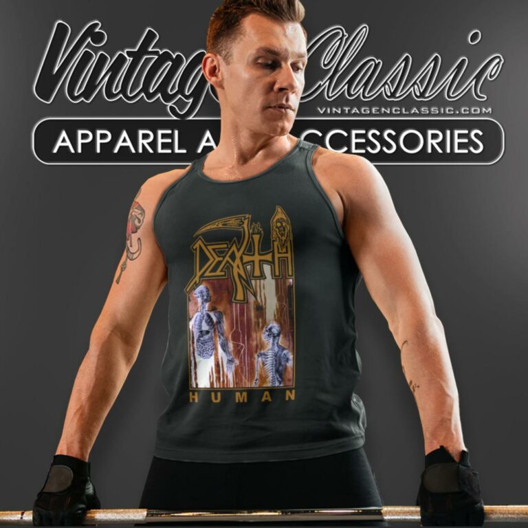Death Human Tank Top Racerback Death Human Tank Top Racerback