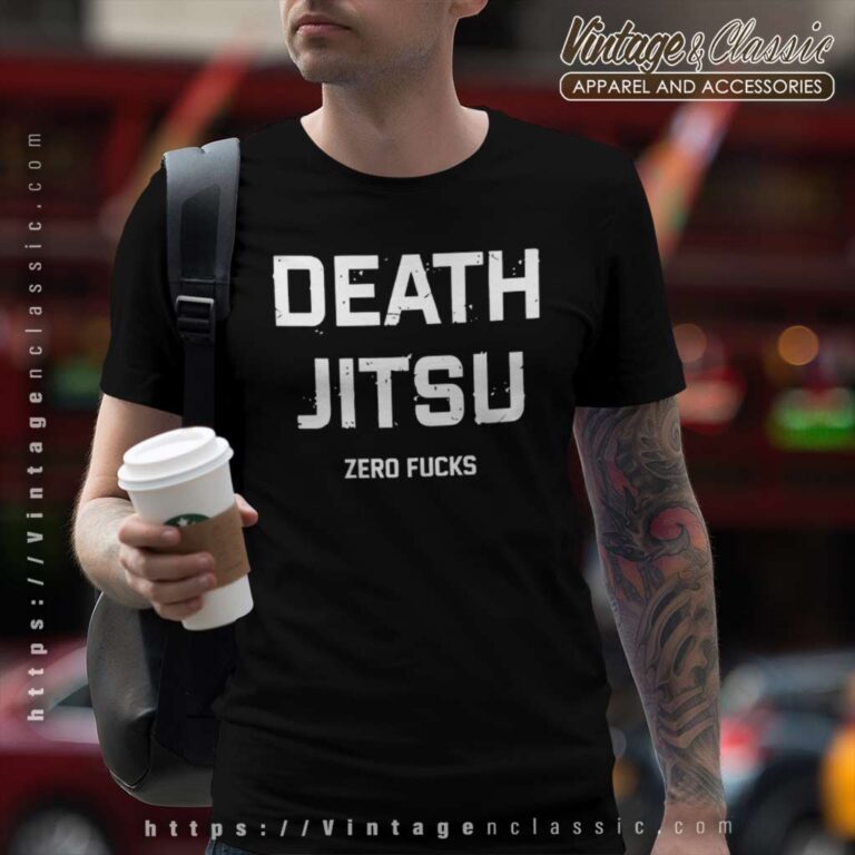 Death Jitsu Zero Fucks Jon Moxley Bcc T Shirt Death Jitsu Zero Fucks Jon Moxley Bcc T Shirt