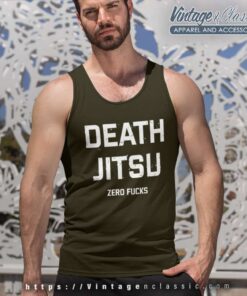Death Jitsu Zero Fucks Jon Moxley Bcc Tank Top Racerback
