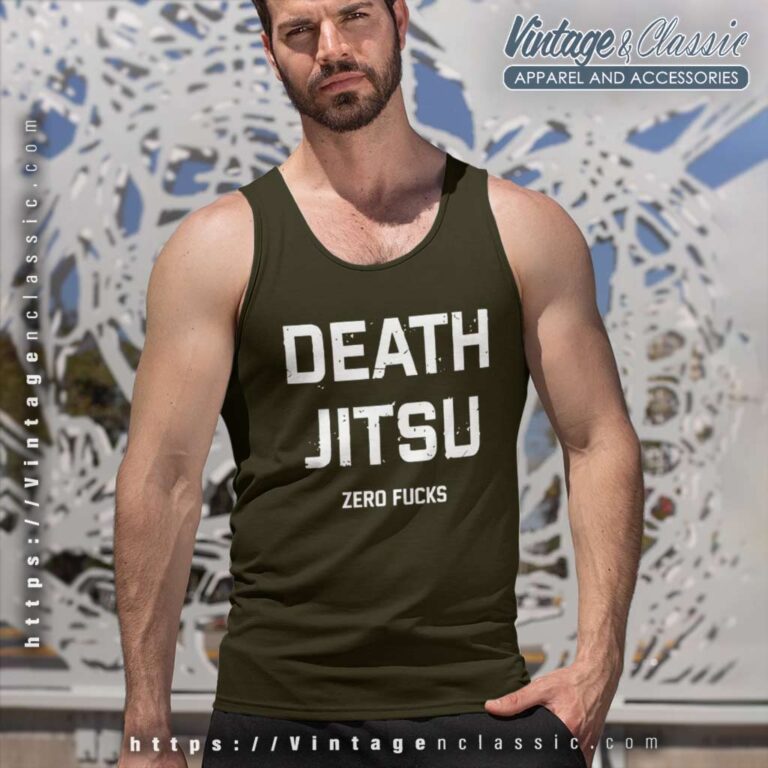 Death Jitsu Zero Fucks Jon Moxley Bcc Tank Top Racerback Death Jitsu Zero Fucks Jon Moxley Bcc Tank Top Racerback