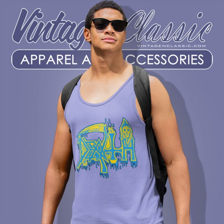 Death Logo Artwork Tank Top Racerback Death Logo Artwork Tank Top Racerback