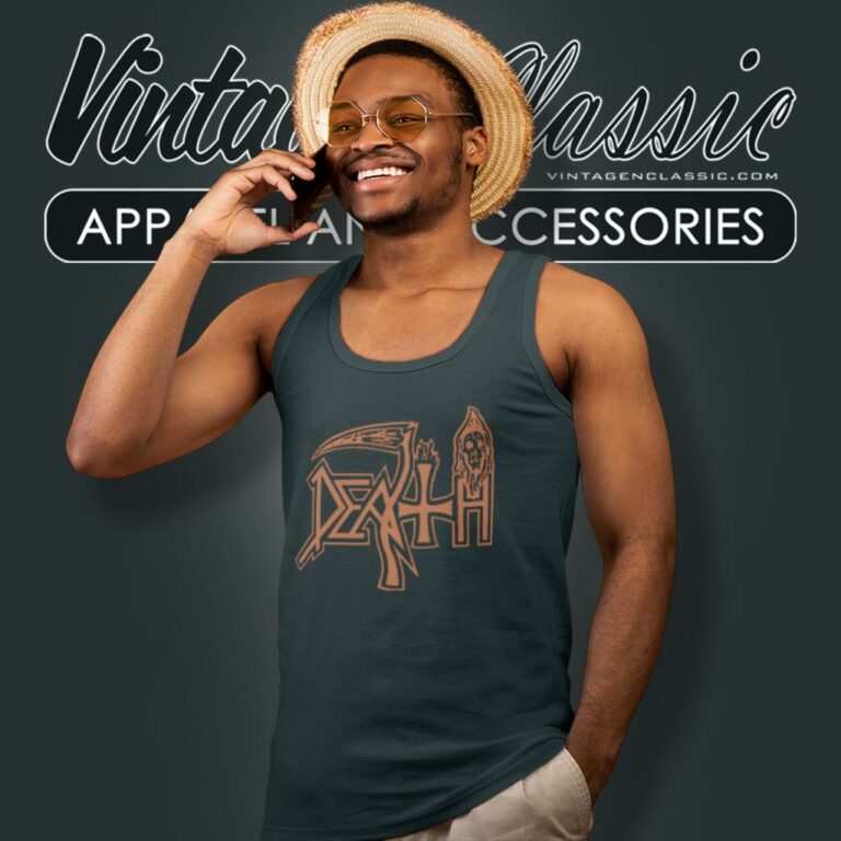 Death Logo Band Tank Top Racerback Death Logo Band Tank Top Racerback